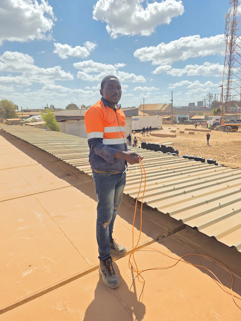 Sovet Link Technologies team on site in Zambia